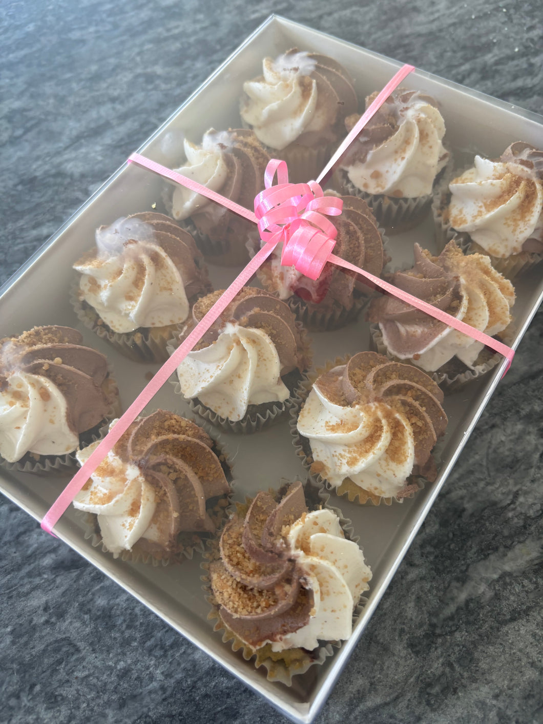 Box of cupcakes